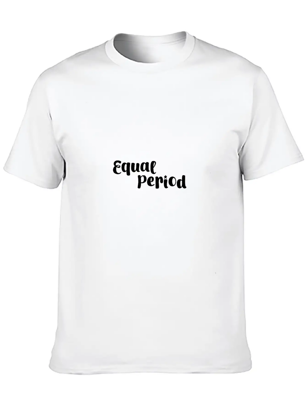 Equal Period Basic Graphic T-Shirt – Daily Comfort In Soft Cotton