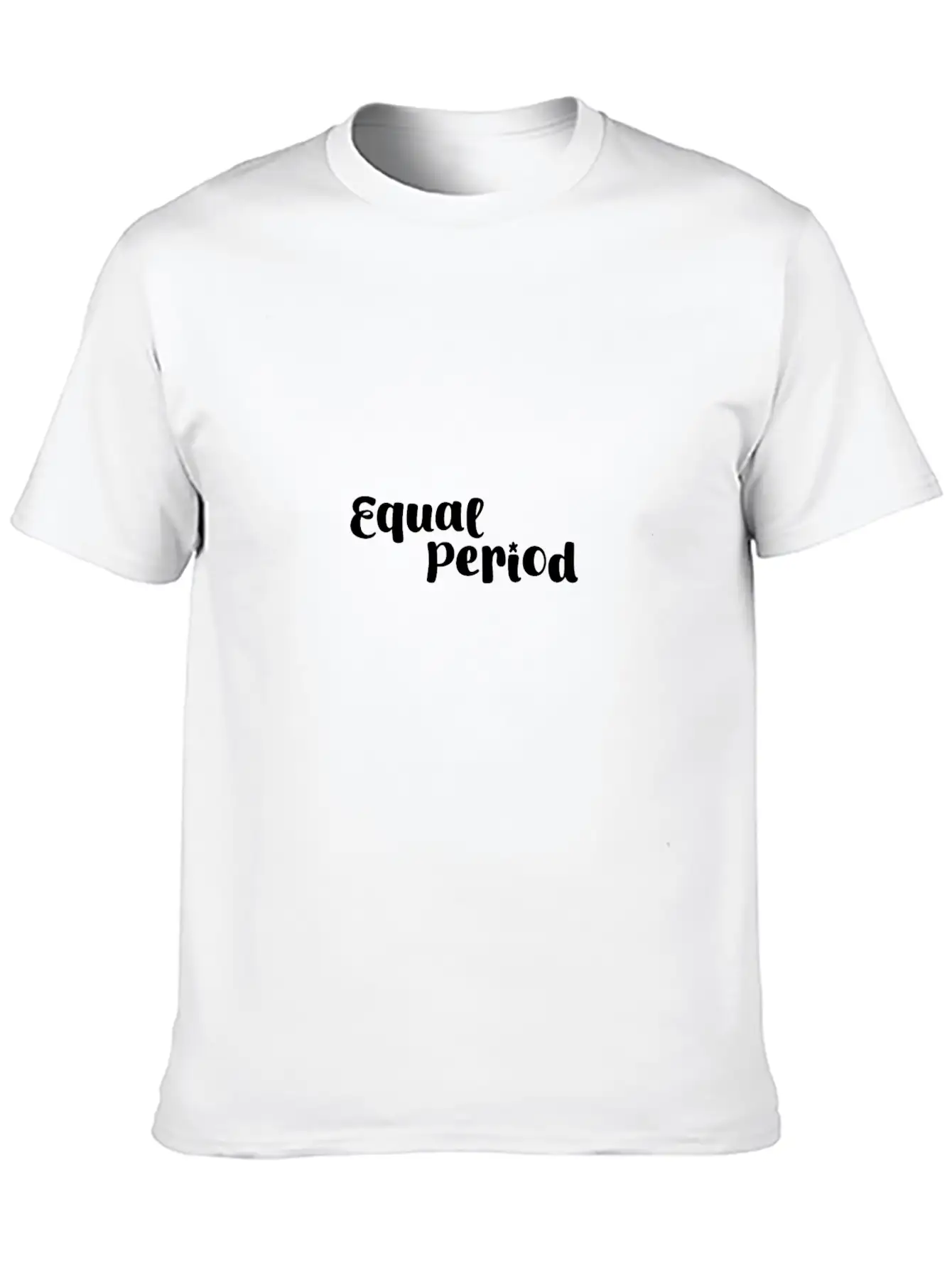 Equal Period Basic Graphic T-Shirt – Daily Comfort In Soft Cotton