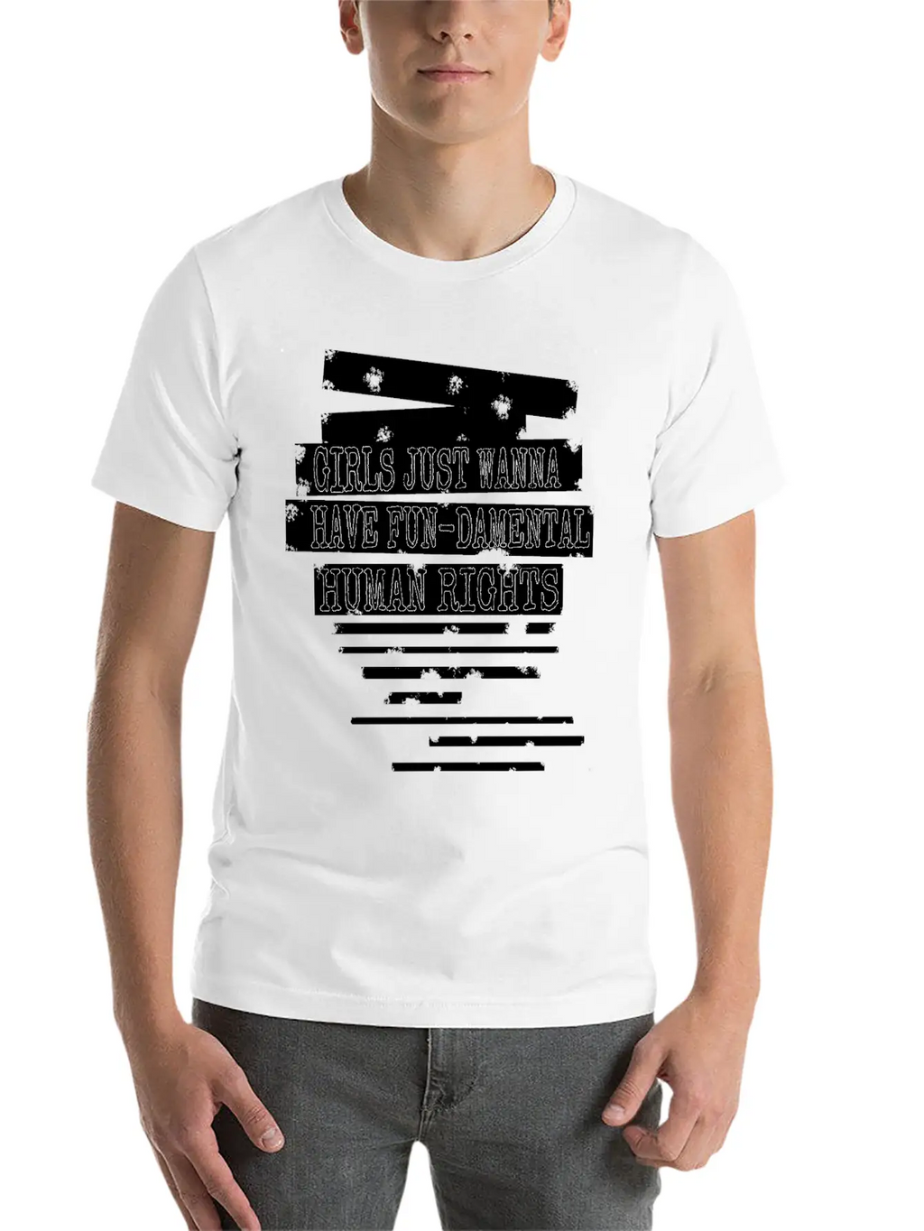 Equality Funny Quote Cool Lgbt Queer Notion Essential Cotton Tee For Daily Outfits – Unisex Style