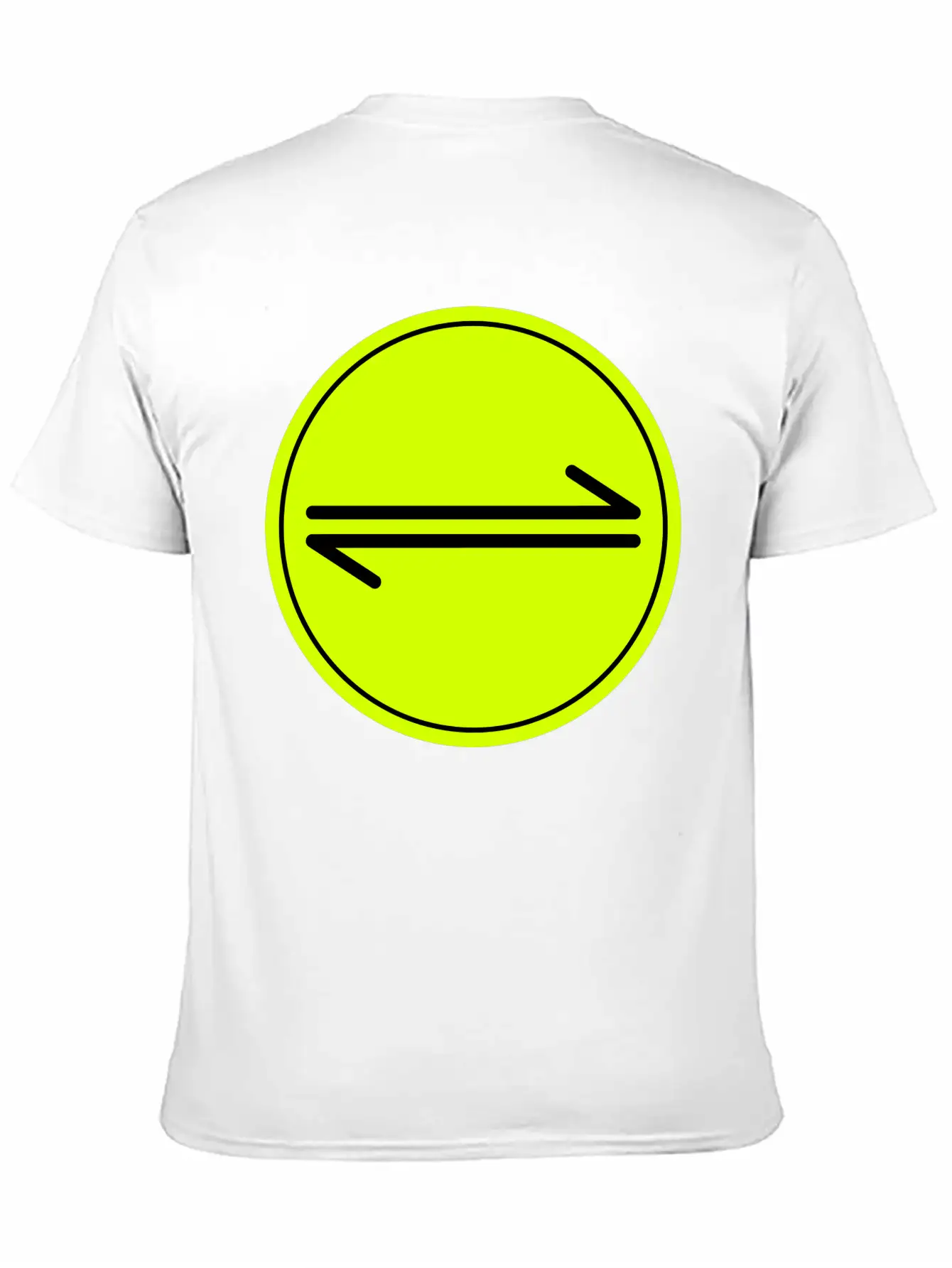 Equilibrium Symbol Vectorized Basic Graphic T-Shirt – Daily Comfort In Soft Cotton