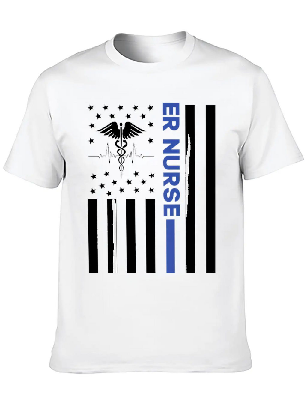 ER Nurse For Women Nursing ER EM Nurse Breathable Soft Cotton T-Shirt – Timeless Casual Look