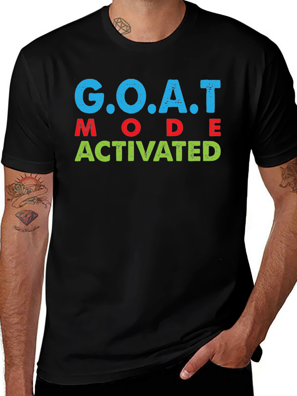 GOAT Mode Activated Graphic Tee