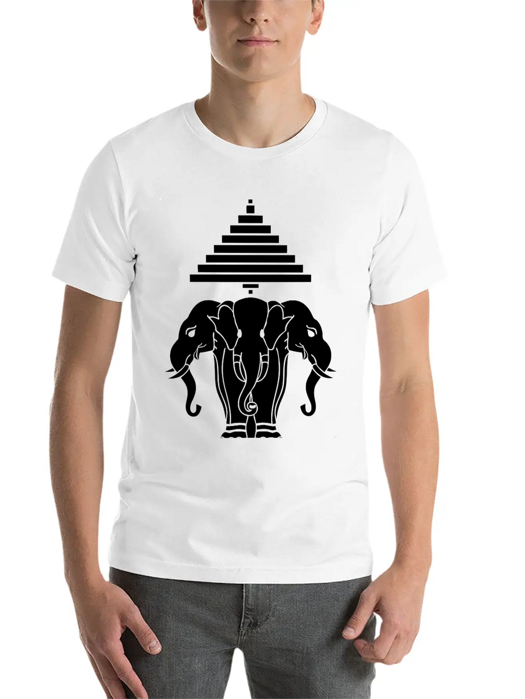 Erawan Lao / Laos Flag Classic Cotton Tee – Unisex Comfort For Any Season