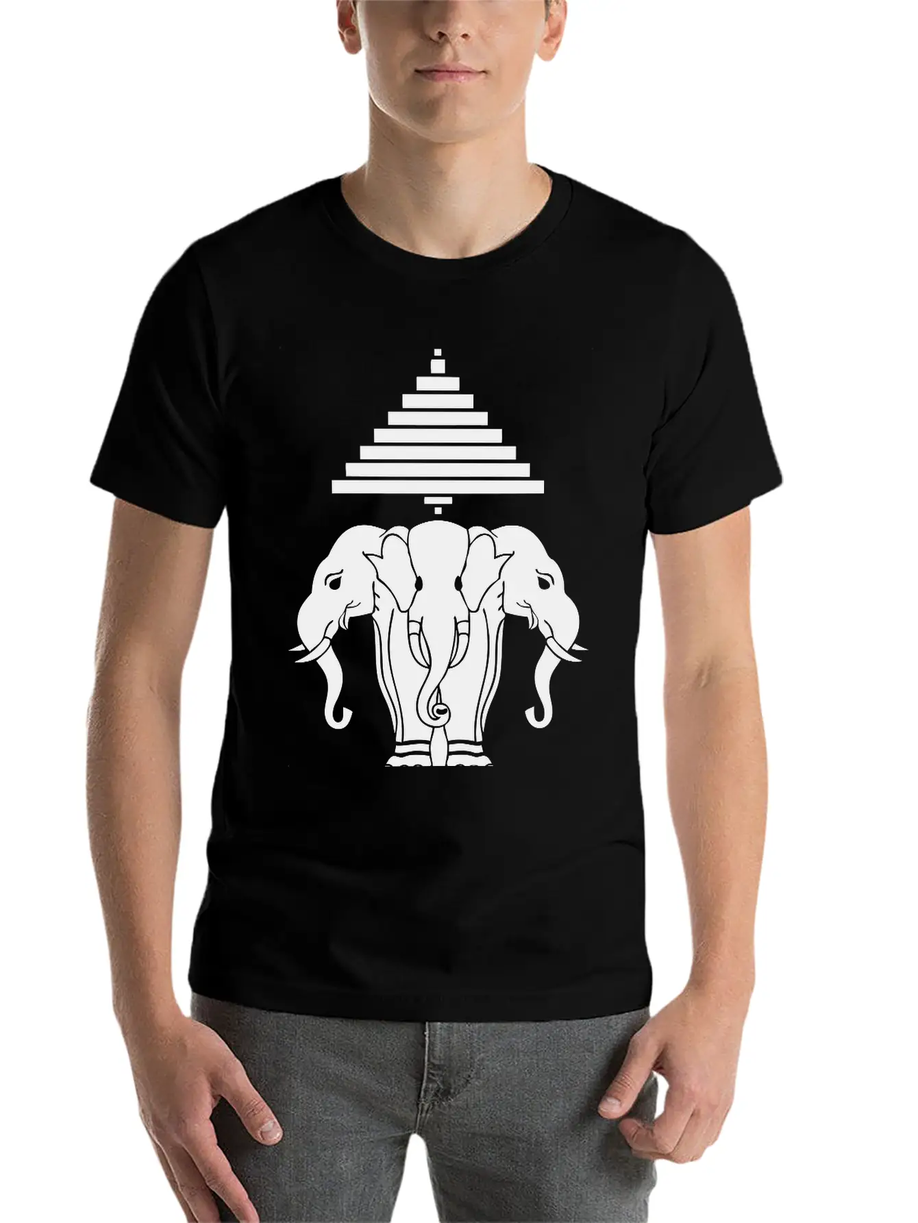 Erawan Lao / Laos Flag Classic Cotton Tee – Unisex Comfort For Any Season