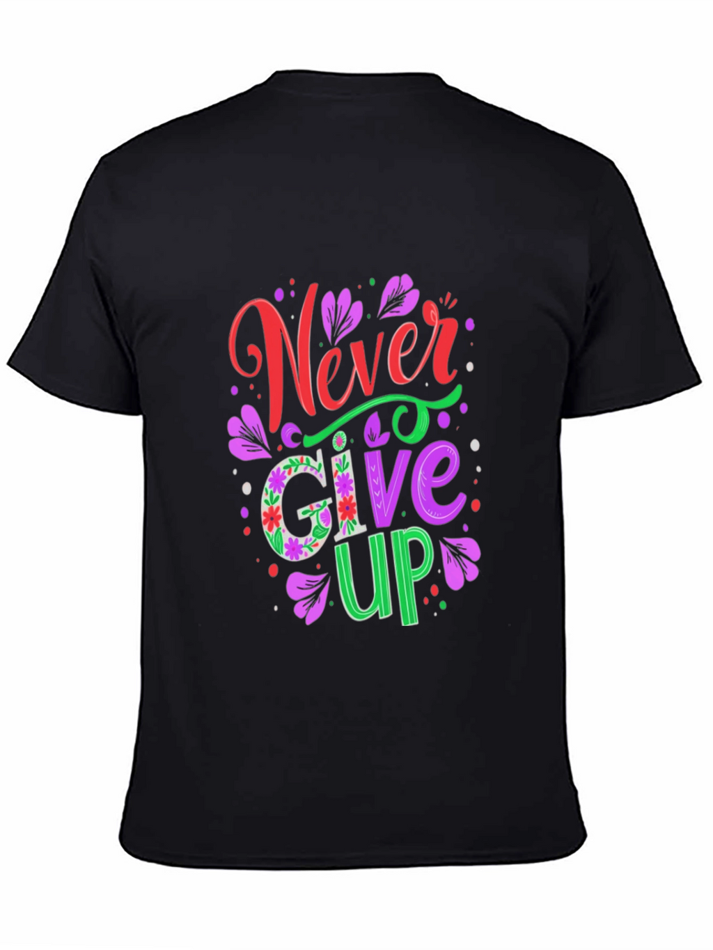 Never Give Up Graphic Tee