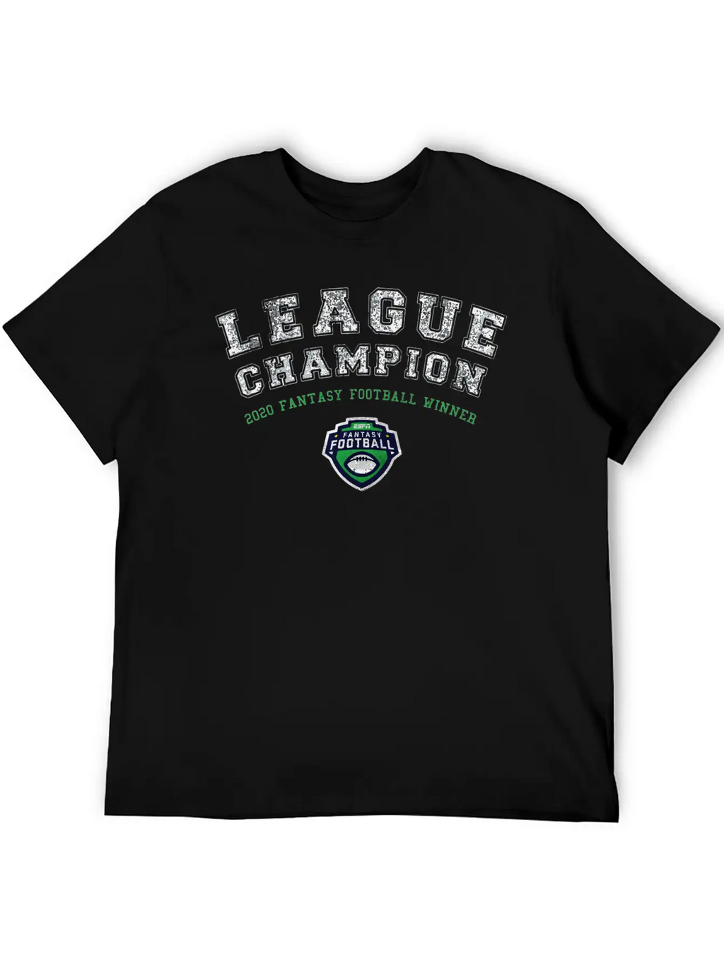 ESPN Fantasy Football League Champion V1 1767 Breathable Soft Cotton T-Shirt – Timeless Casual Look