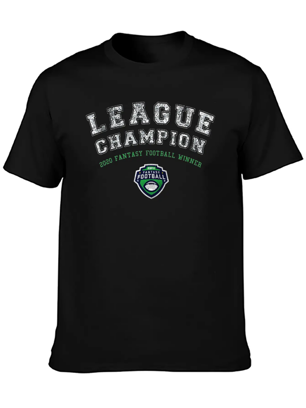 ESPN Fantasy Football League Champion V1 1767 Breathable Soft Cotton T-Shirt – Timeless Casual Look