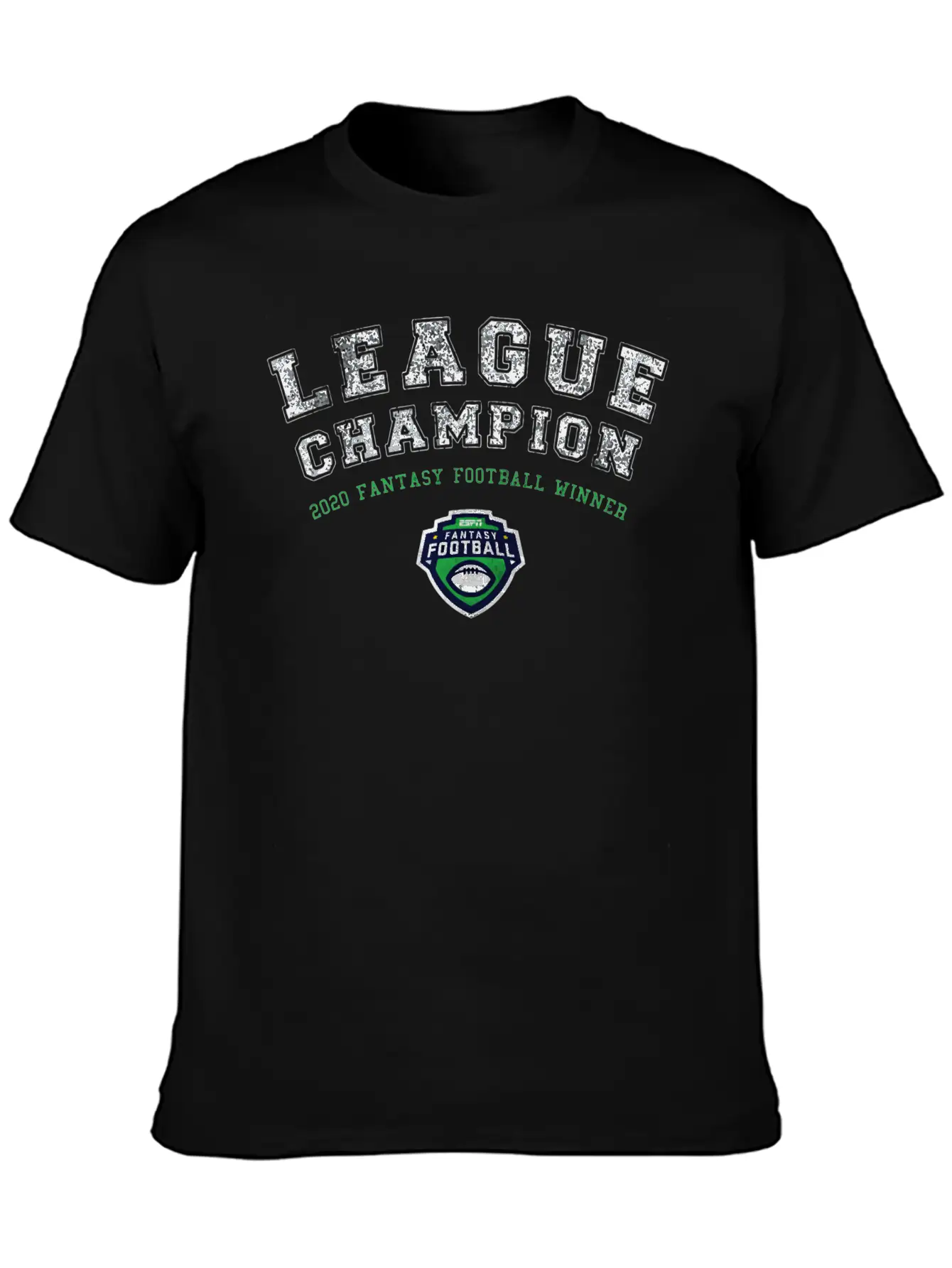ESPN Fantasy Football League Champion V1 1767 Breathable Soft Cotton T-Shirt – Timeless Casual Look