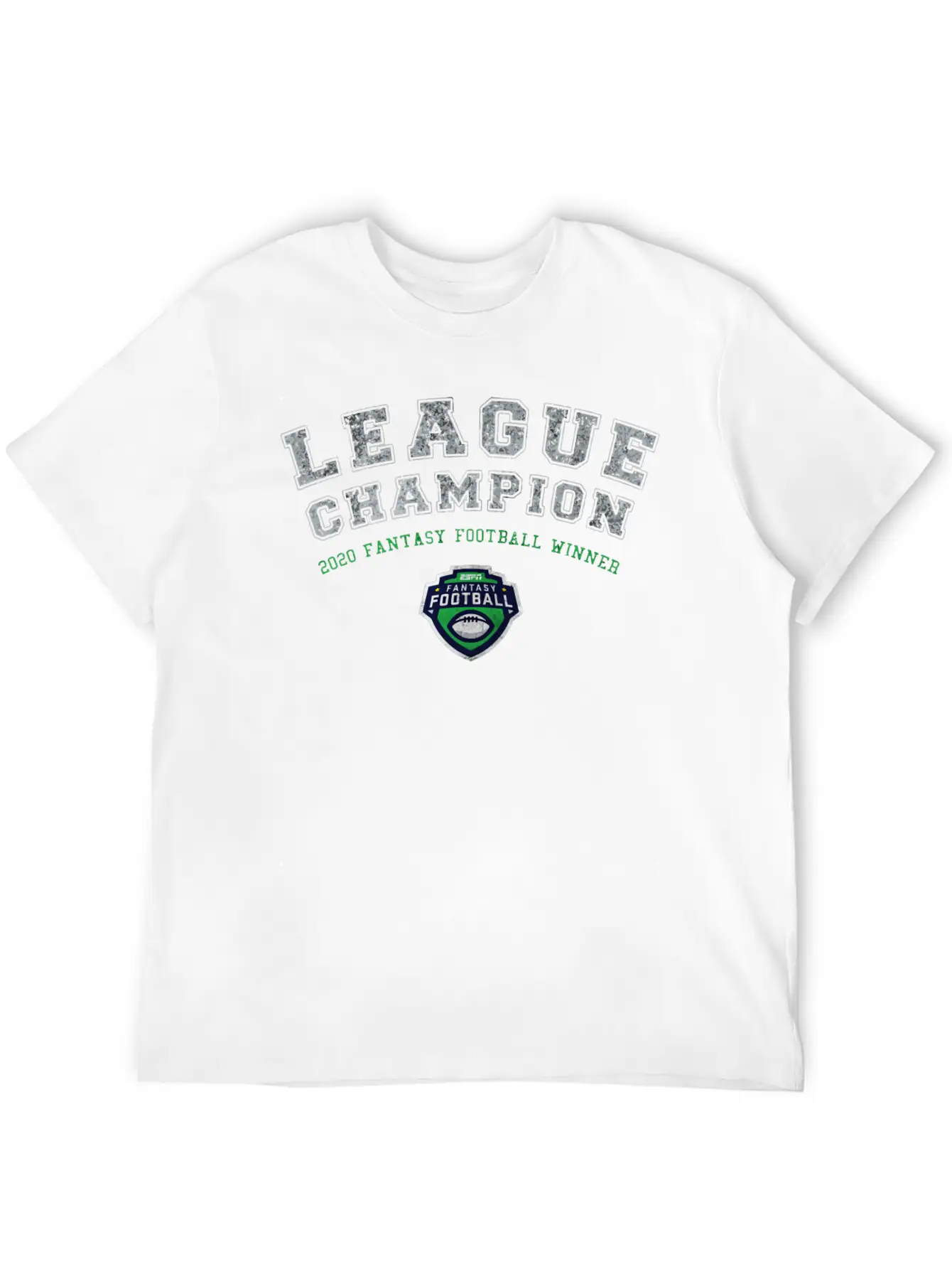 ESPN Fantasy Football League Champion V1 1767 Breathable Soft Cotton T-Shirt – Timeless Casual Look