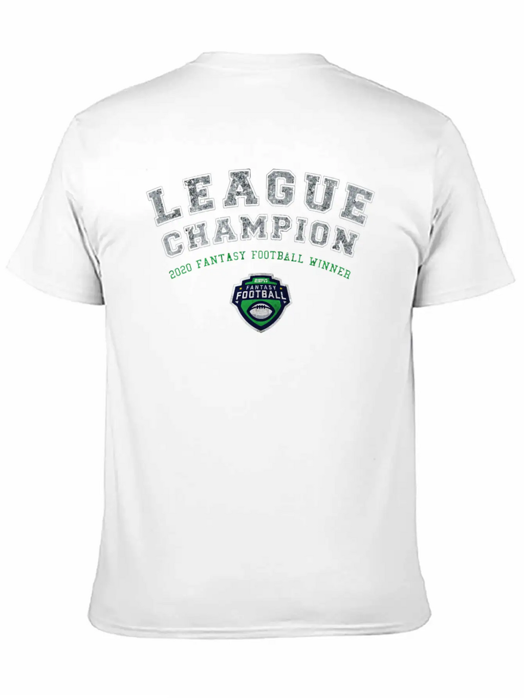 ESPN Fantasy Football League Champion V1 1767 Breathable Soft Cotton T-Shirt – Timeless Casual Look
