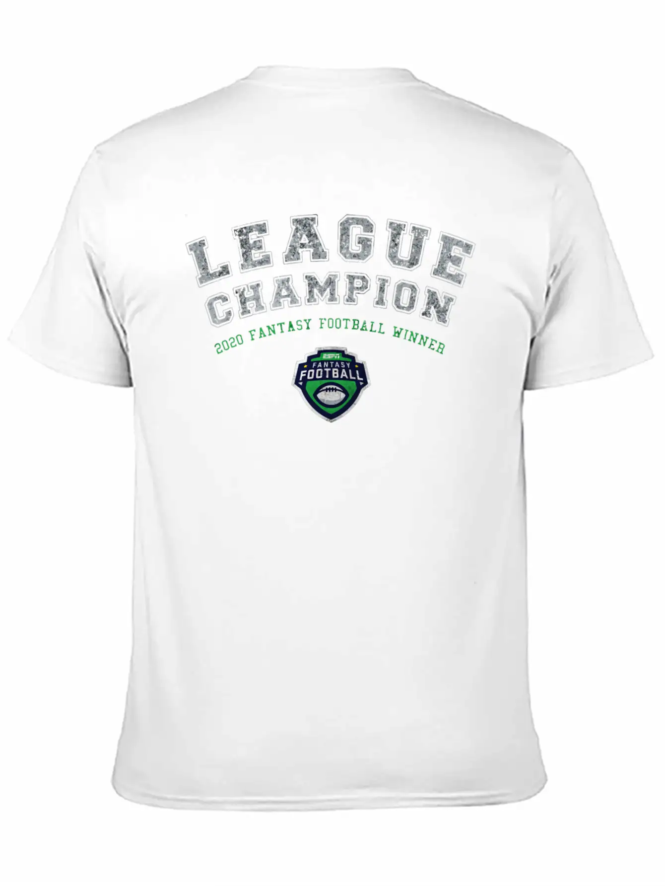 ESPN Fantasy Football League Champion V1 1767 Breathable Soft Cotton T-Shirt – Timeless Casual Look