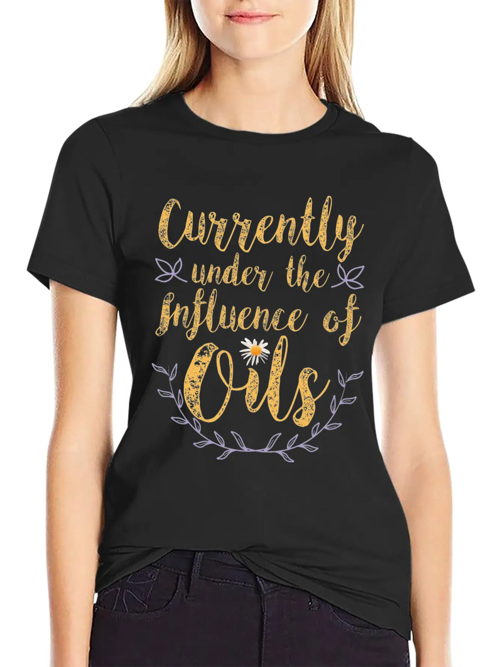 Essential Oil - Chloroform Relaxation Aromatherapy Breathable Soft Cotton T-Shirt – Timeless Casual Look
