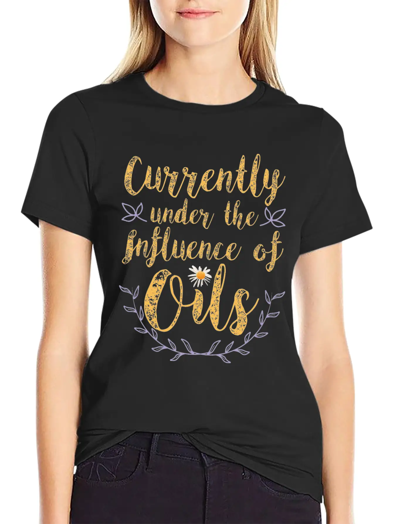 Essential Oil - Chloroform Relaxation Aromatherapy Breathable Soft Cotton T-Shirt – Timeless Casual Look