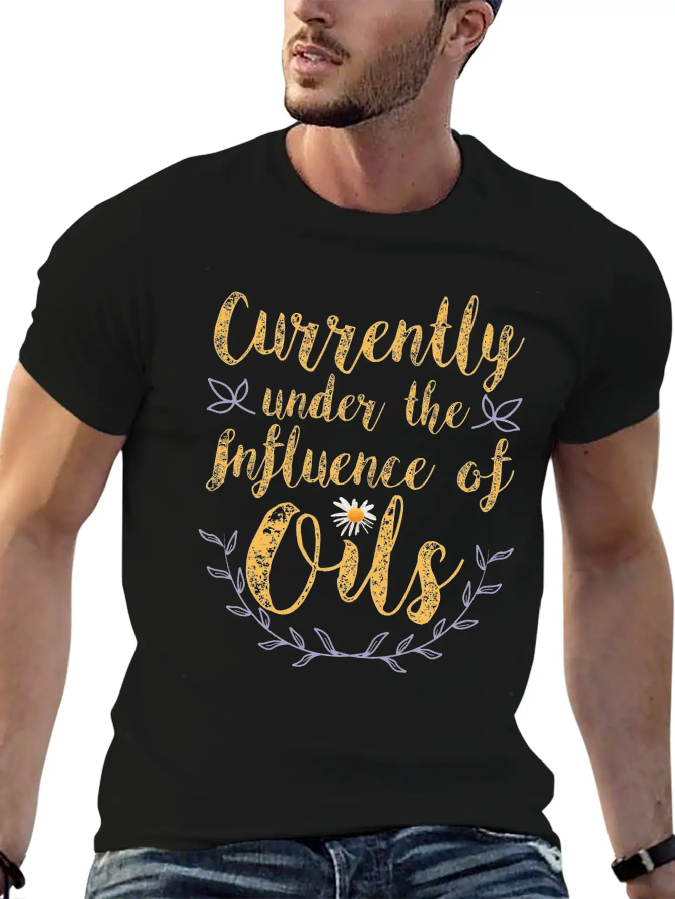 Essential Oil - Chloroform Relaxation Aromatherapy Breathable Soft Cotton T-Shirt – Timeless Casual Look