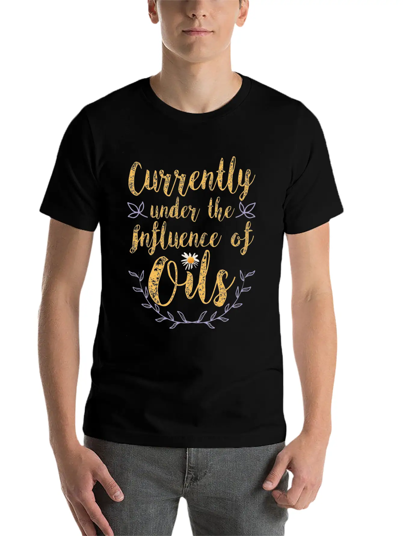Essential Oil - Chloroform Relaxation Aromatherapy Breathable Soft Cotton T-Shirt – Timeless Casual Look