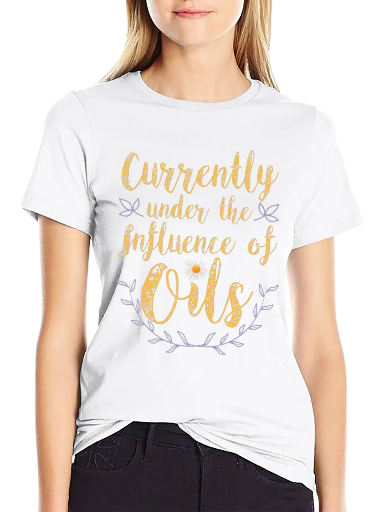 Essential Oil - Chloroform Relaxation Aromatherapy Breathable Soft Cotton T-Shirt – Timeless Casual Look