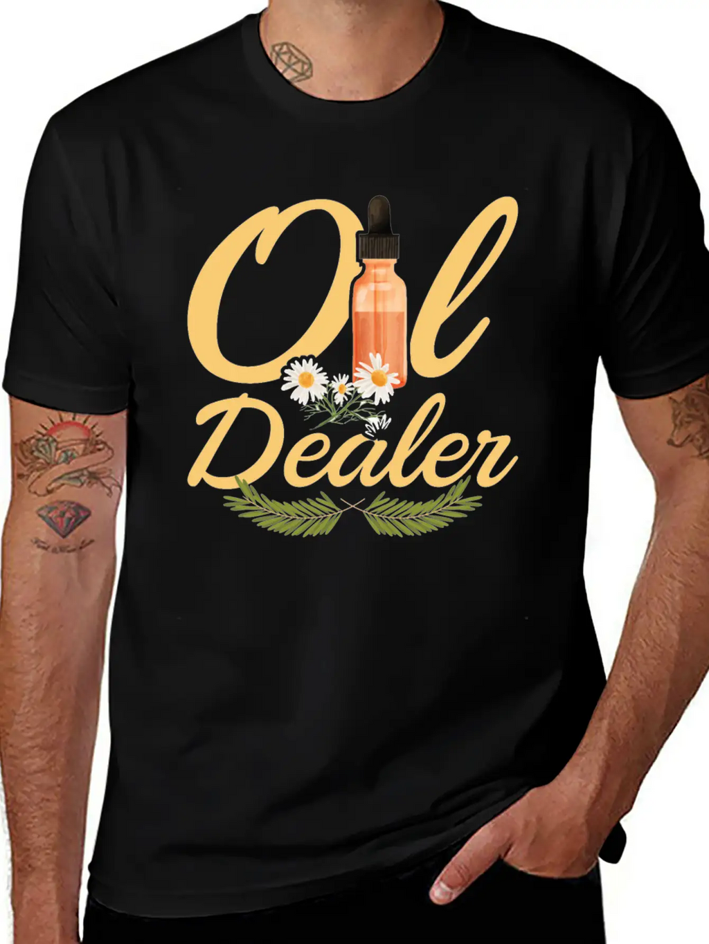 Essential Oils - Aromatherapy Relaxation Oily Oil Relaxed Everyday Tee – Lightweight And Durable Cotton