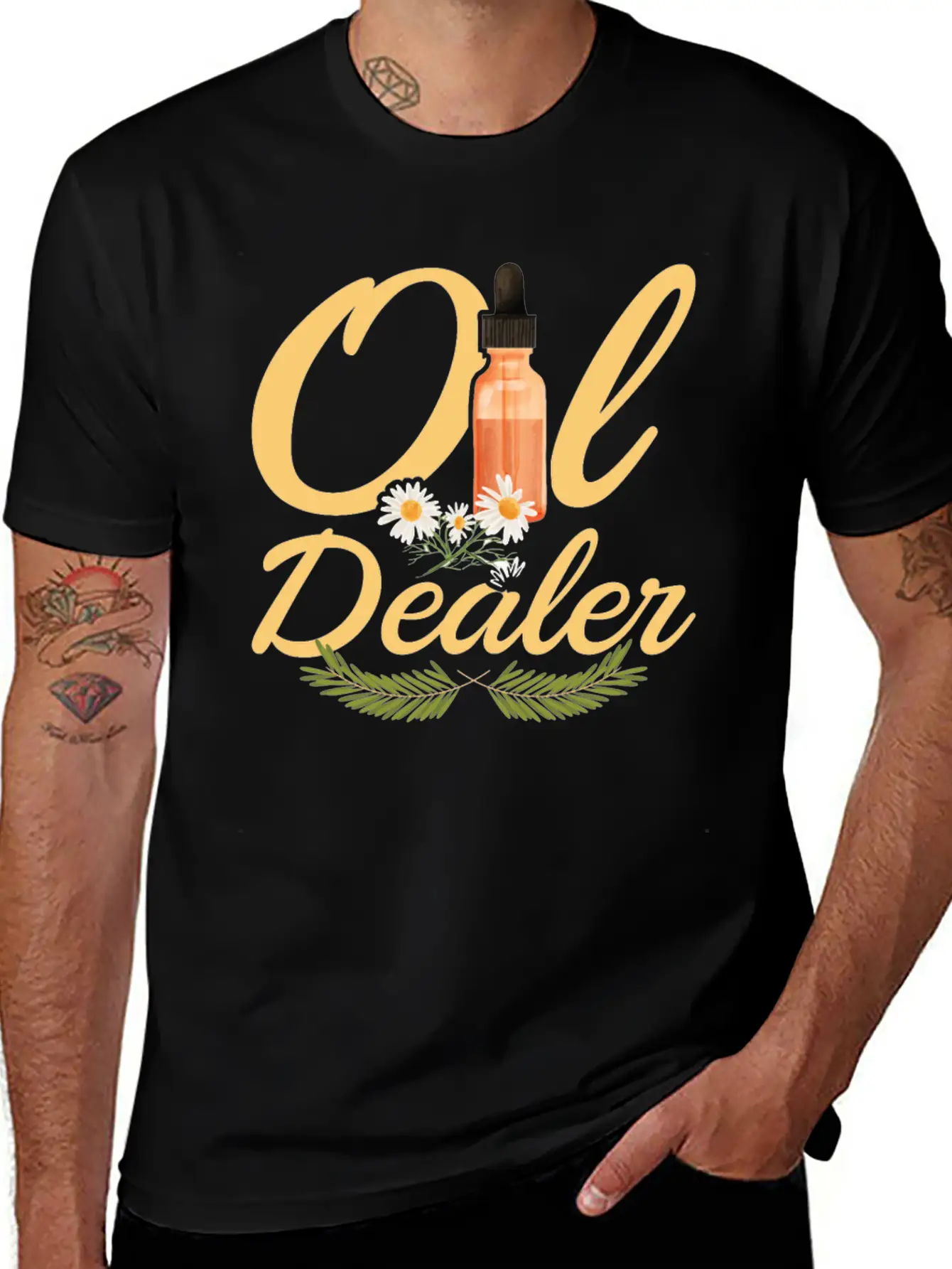 Essential Oils - Aromatherapy Relaxation Oily Oil Relaxed Everyday Tee – Lightweight And Durable Cotton