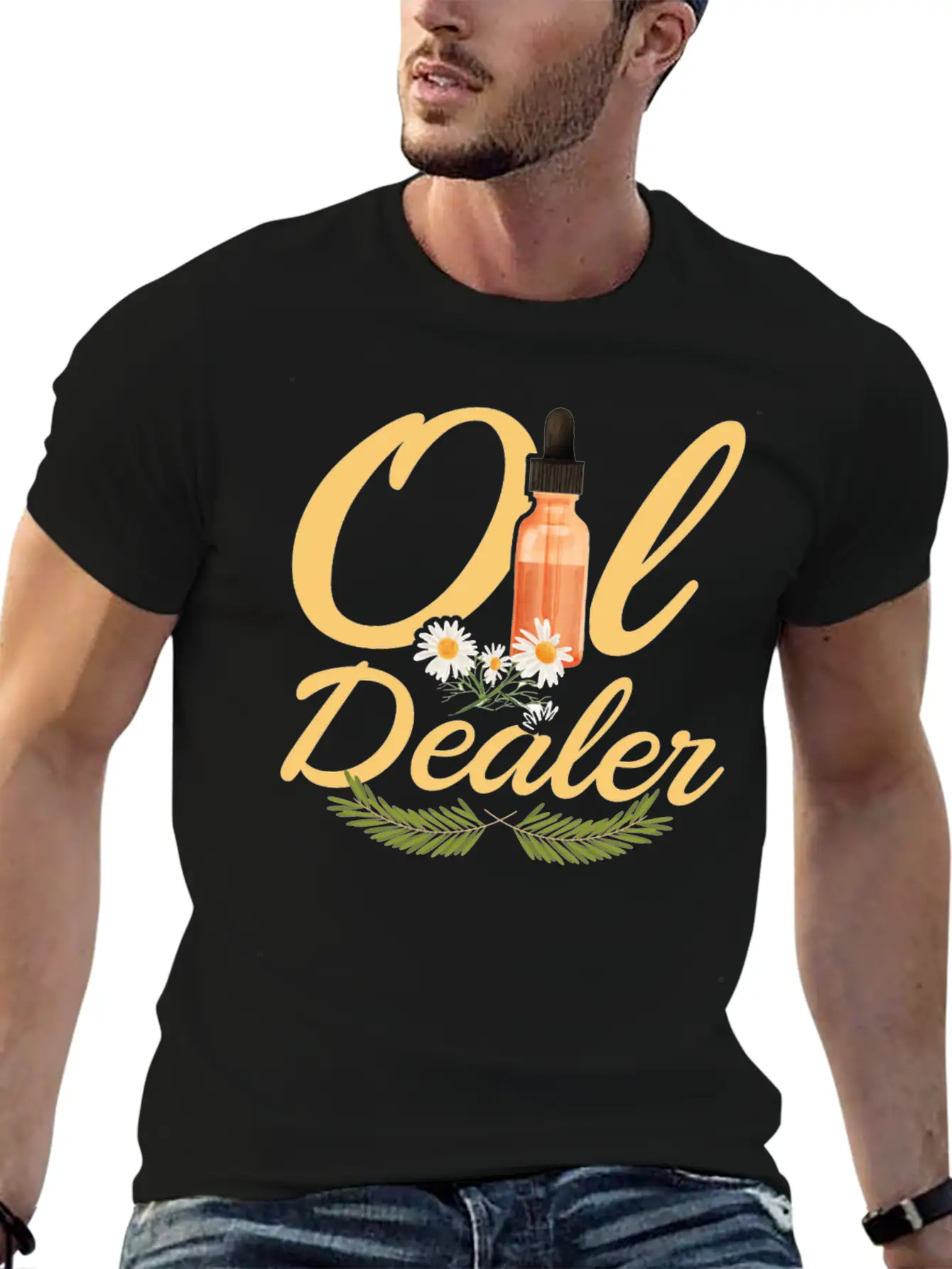 Essential Oils - Aromatherapy Relaxation Oily Oil Relaxed Everyday Tee – Lightweight And Durable Cotton