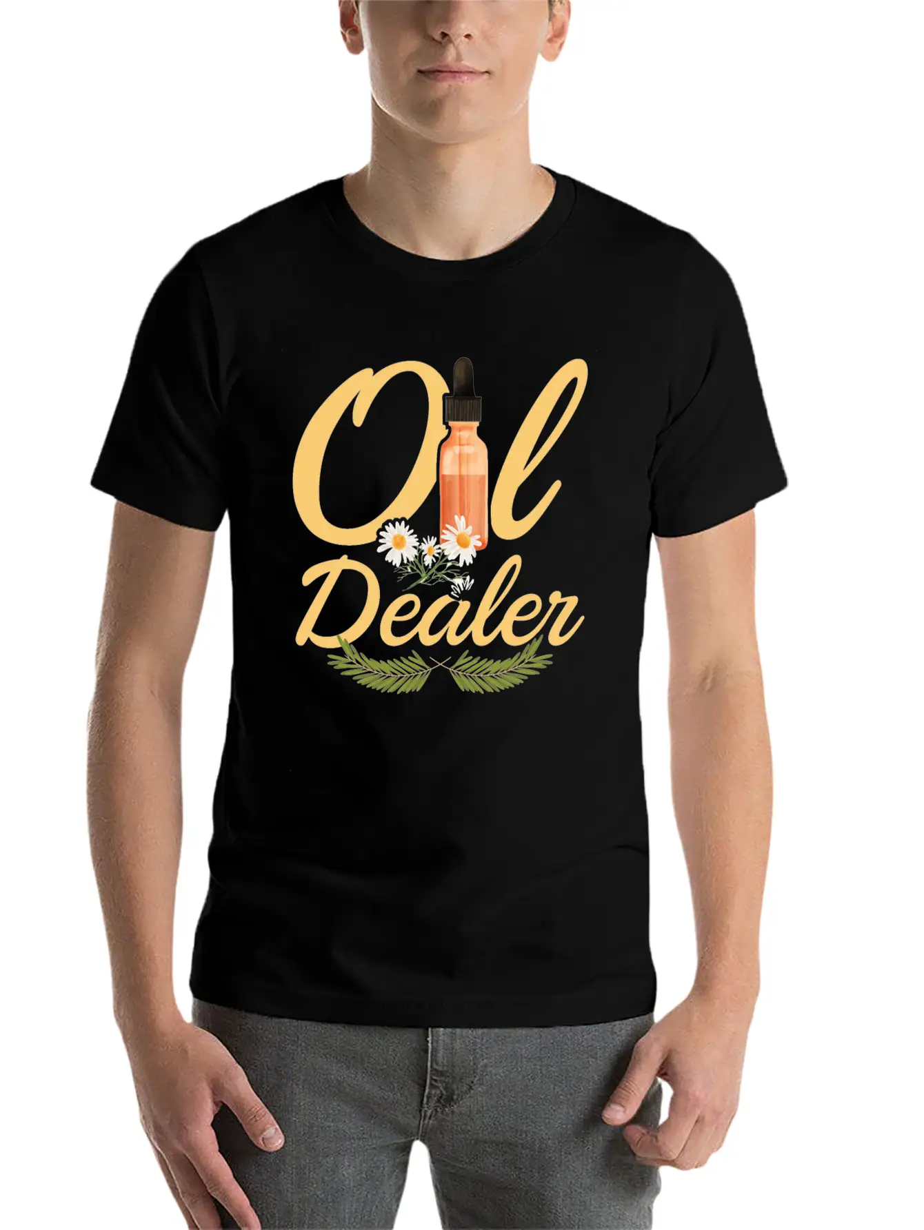 Essential Oils - Aromatherapy Relaxation Oily Oil Relaxed Everyday Tee – Lightweight And Durable Cotton