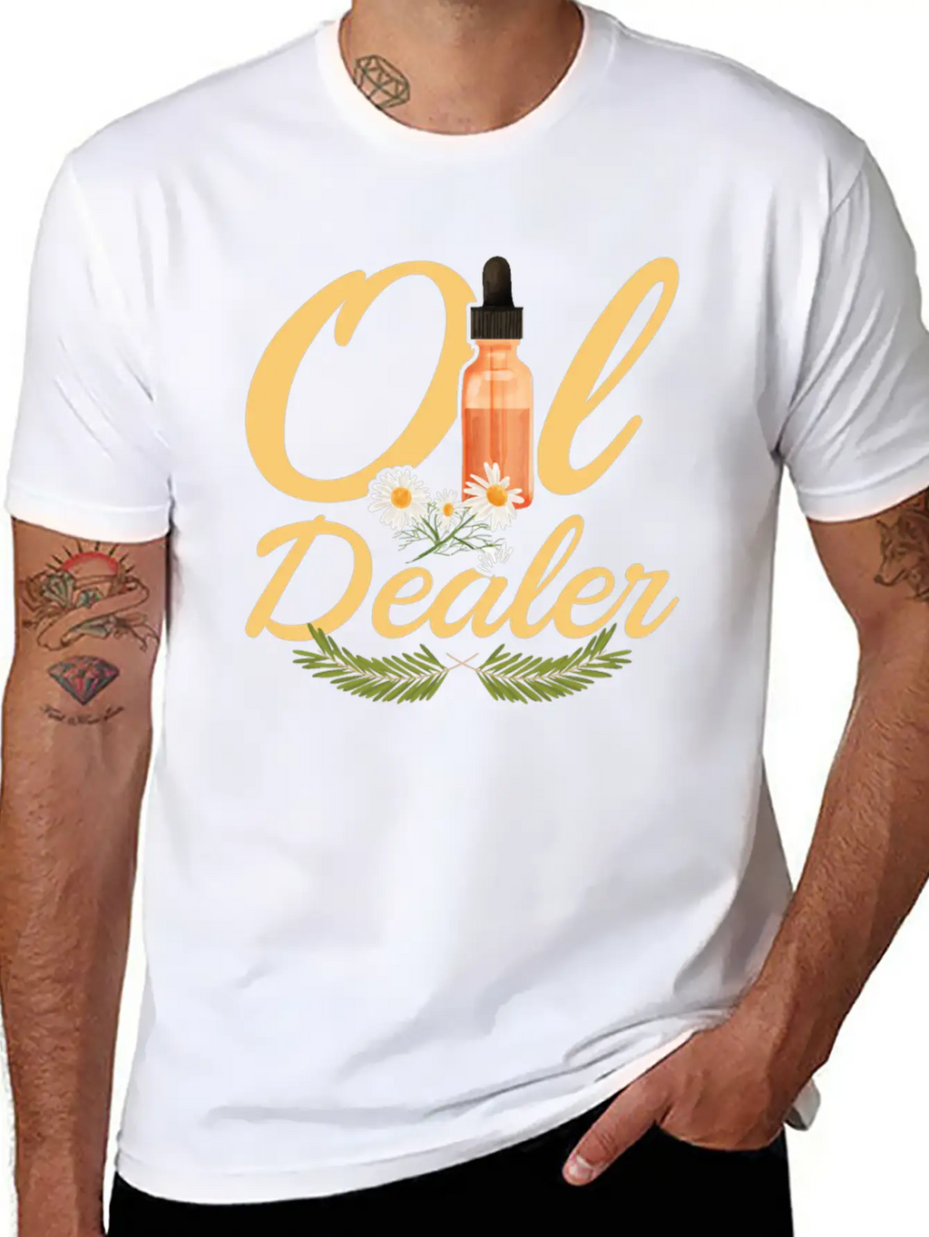 Essential Oils - Aromatherapy Relaxation Oily Oil Relaxed Everyday Tee – Lightweight And Durable Cotton