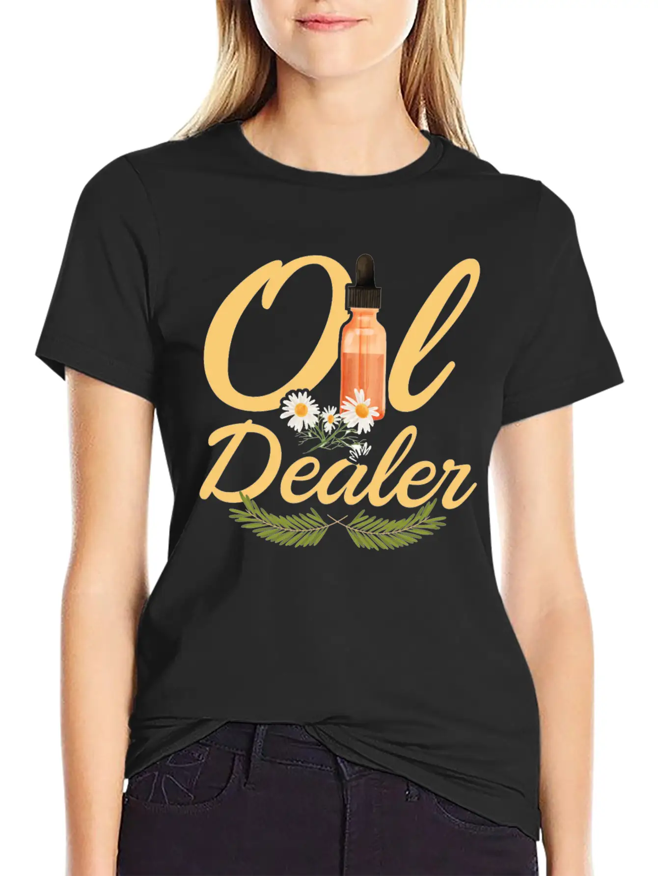 Essential Oils - Aromatherapy Relaxation Oily Oil Relaxed Everyday Tee – Lightweight And Durable Cotton