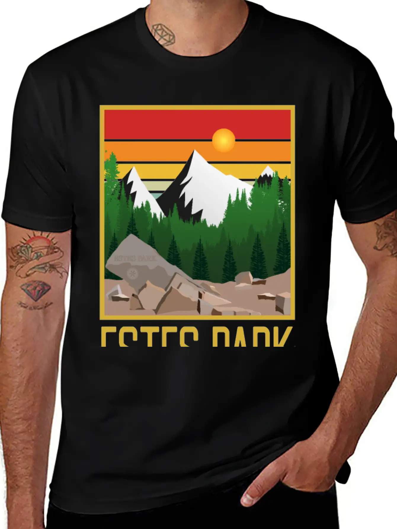Estes Park- Colorado 1 Breathable Graphic T-Shirt – Perfect For Casual Days