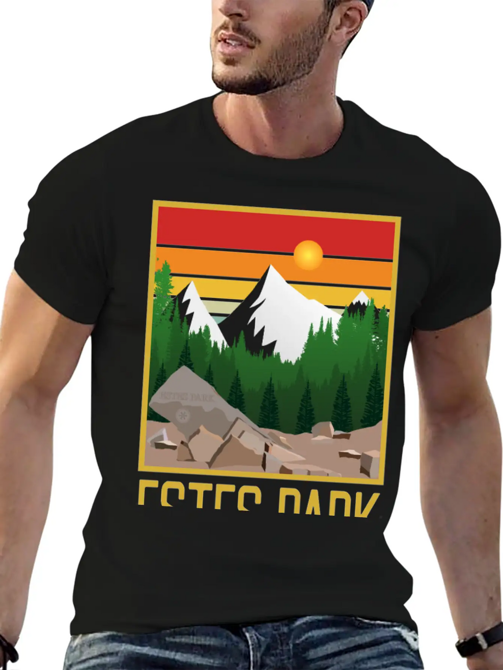 Estes Park- Colorado 1 Breathable Graphic T-Shirt – Perfect For Casual Days