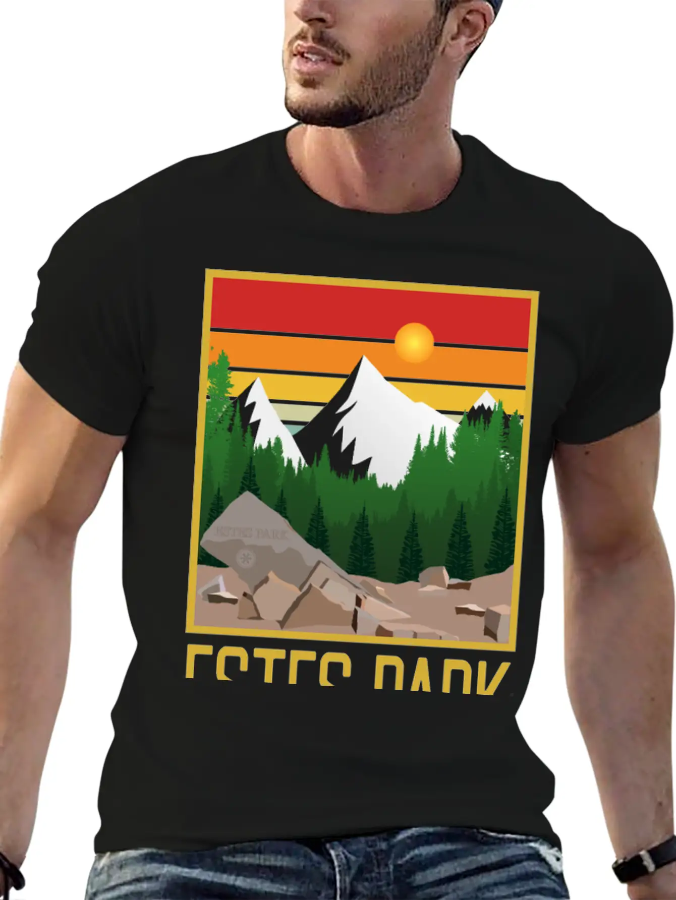 Estes Park- Colorado 1 Breathable Graphic T-Shirt – Perfect For Casual Days