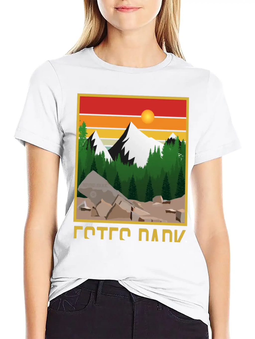 Estes Park- Colorado 1 Breathable Graphic T-Shirt – Perfect For Casual Days