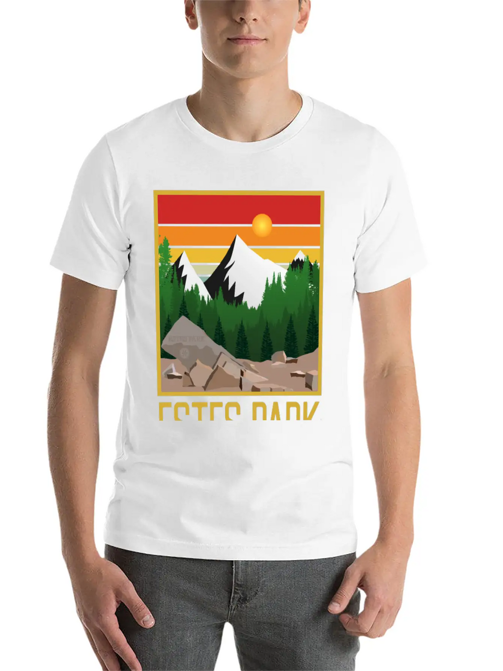 Estes Park- Colorado 1 Breathable Graphic T-Shirt – Perfect For Casual Days