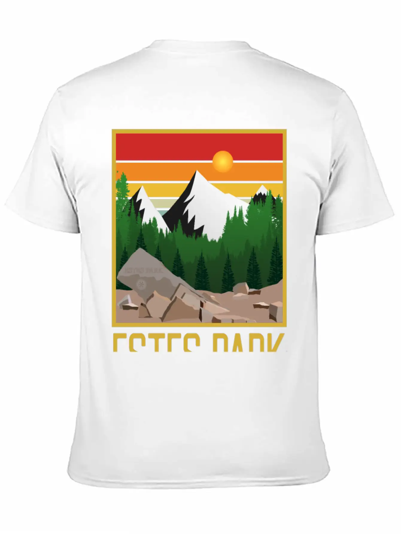 Estes Park- Colorado 1 Breathable Graphic T-Shirt – Perfect For Casual Days