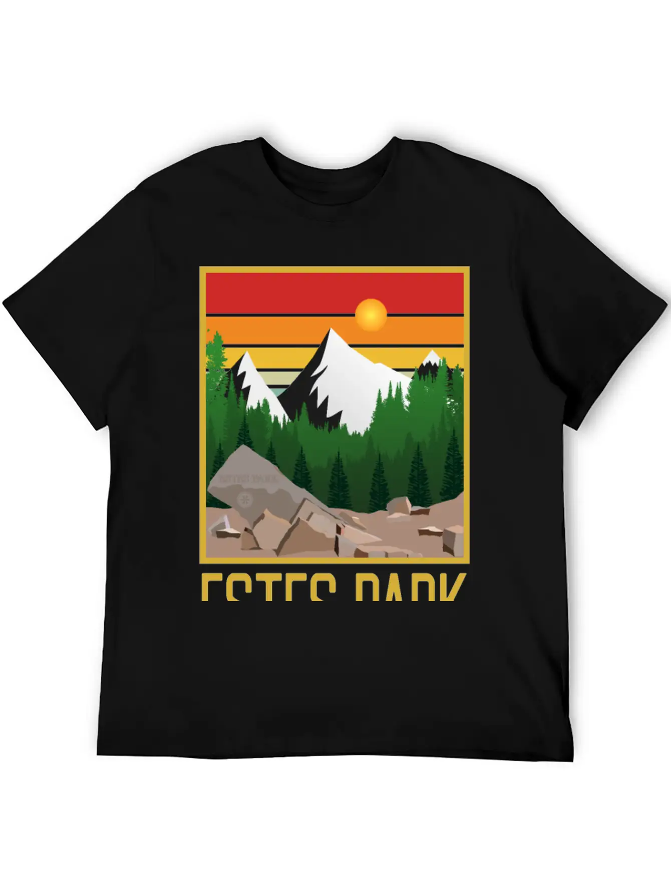 Estes Park- Colorado 1 Breathable Graphic T-Shirt – Perfect For Casual Days