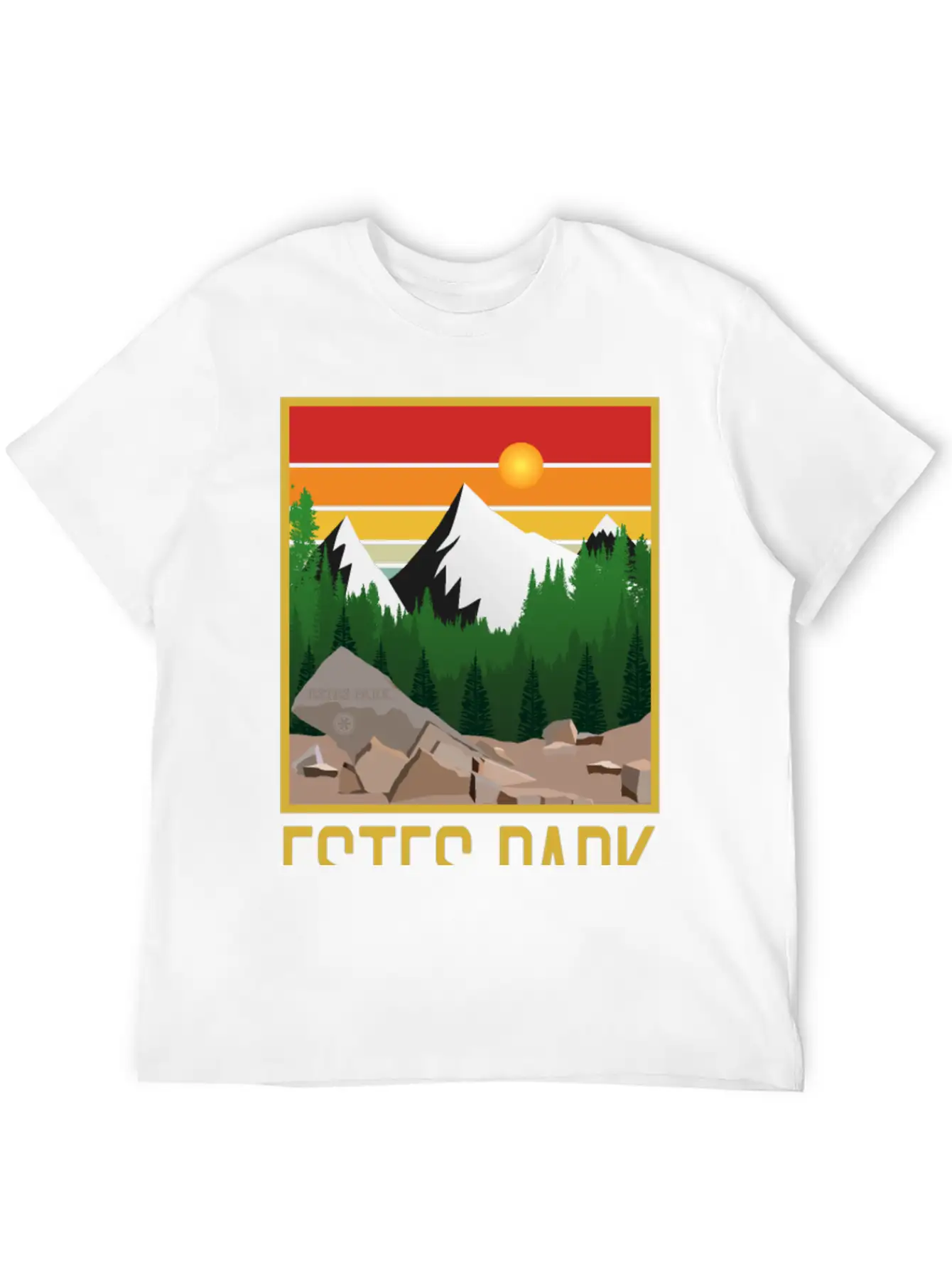 Estes Park- Colorado 1 Breathable Graphic T-Shirt – Perfect For Casual Days