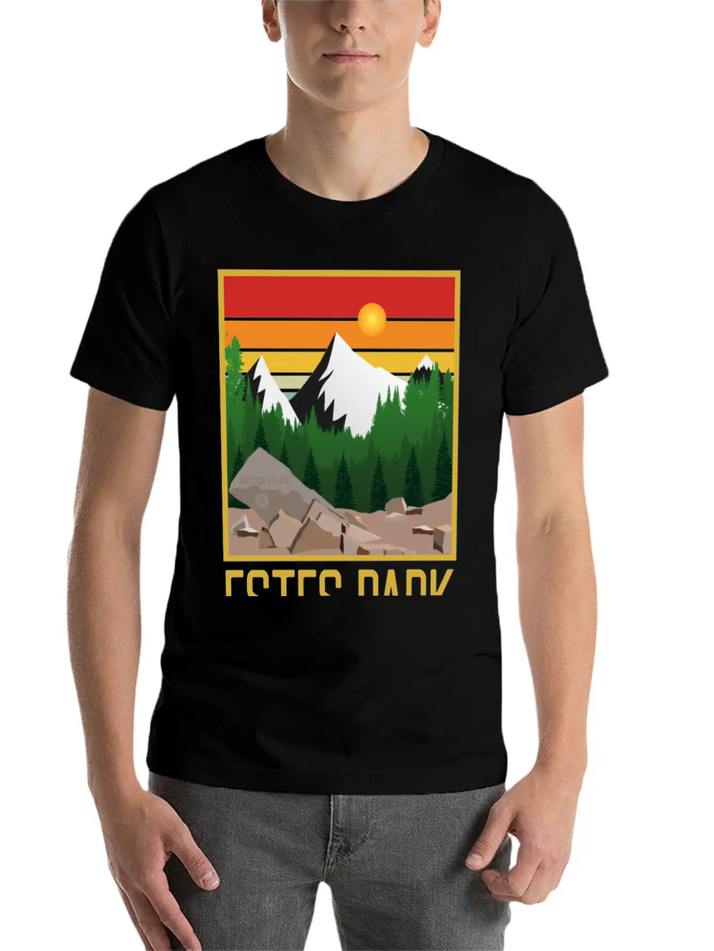 Estes Park- Colorado 1 Breathable Graphic T-Shirt – Perfect For Casual Days