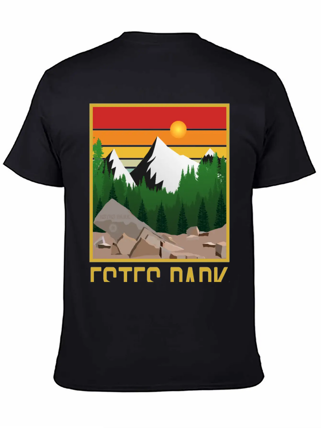 Estes Park- Colorado 1 Breathable Graphic T-Shirt – Perfect For Casual Days