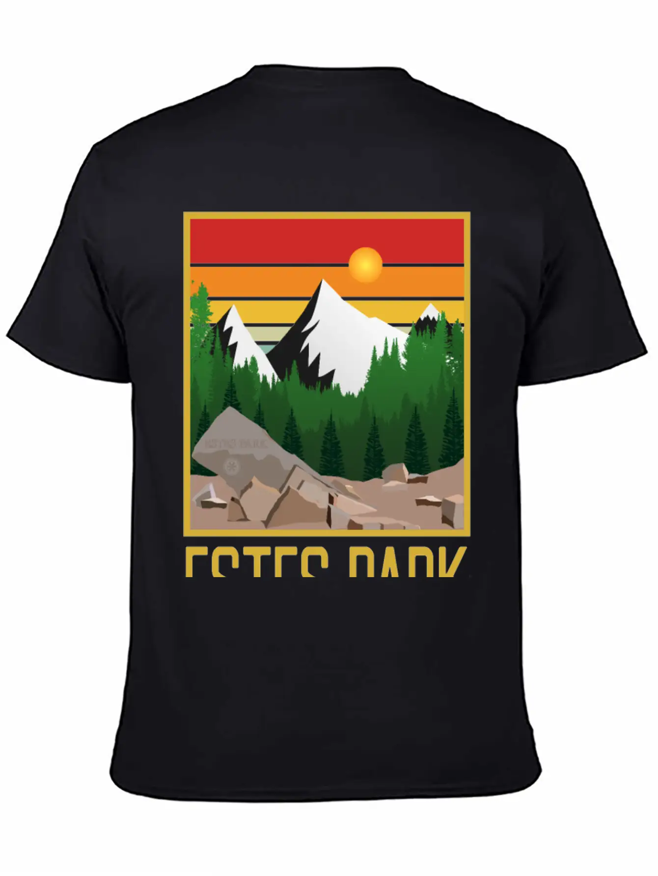 Estes Park- Colorado 1 Breathable Graphic T-Shirt – Perfect For Casual Days