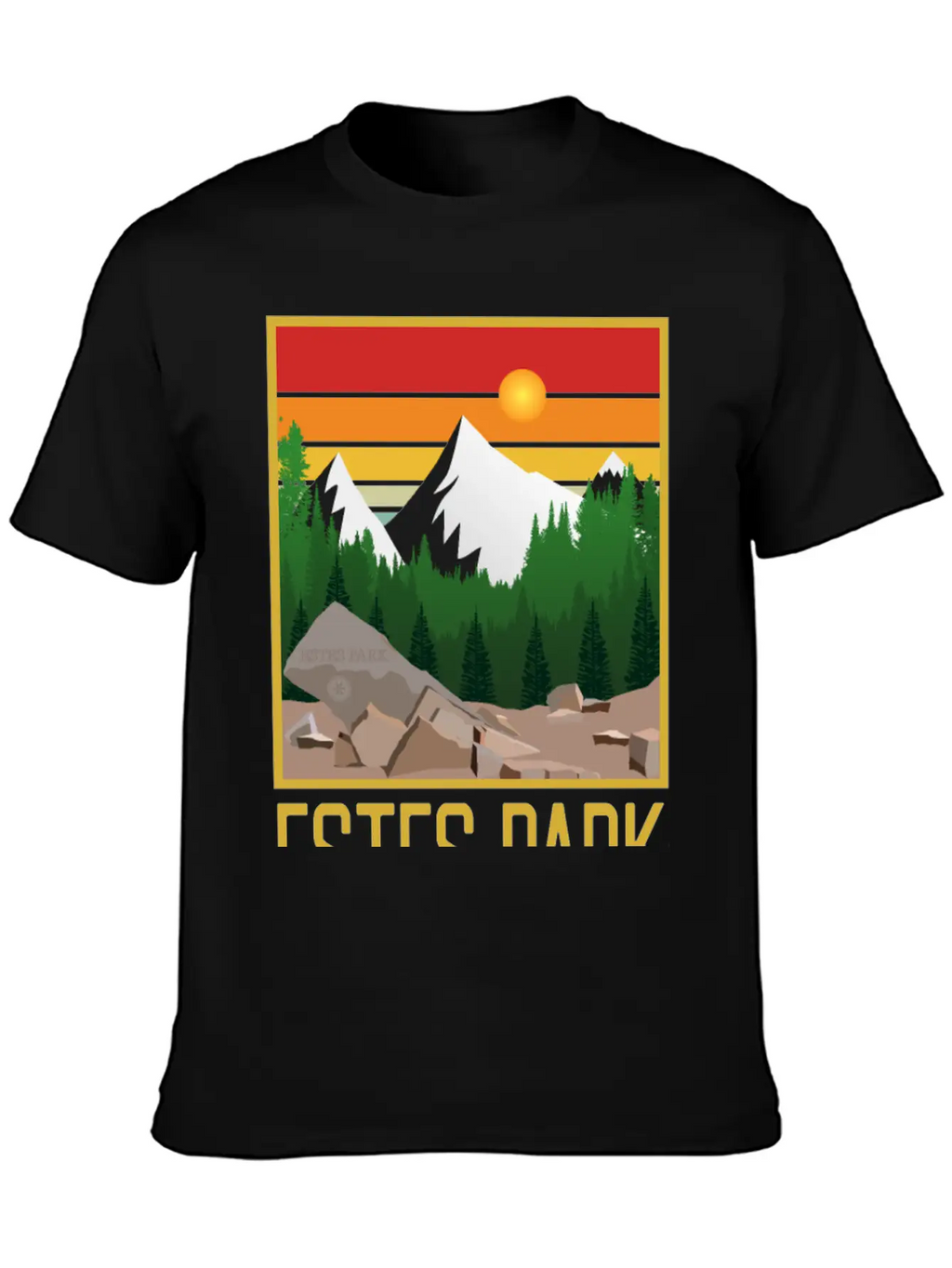 Estes Park- Colorado 1 Breathable Graphic T-Shirt – Perfect For Casual Days