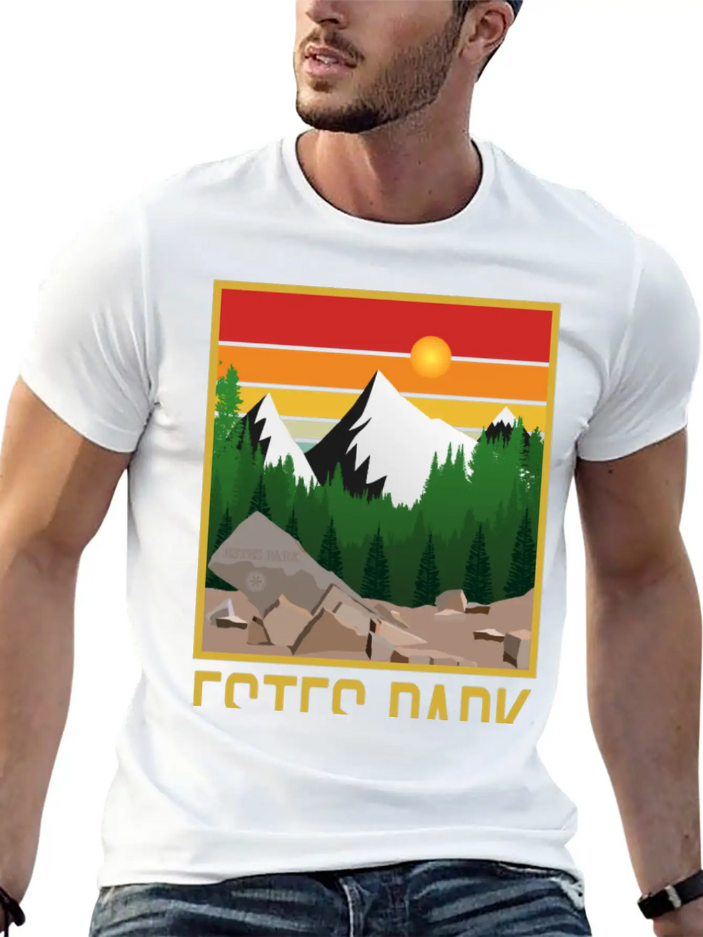 Estes Park- Colorado 1 Breathable Graphic T-Shirt – Perfect For Casual Days