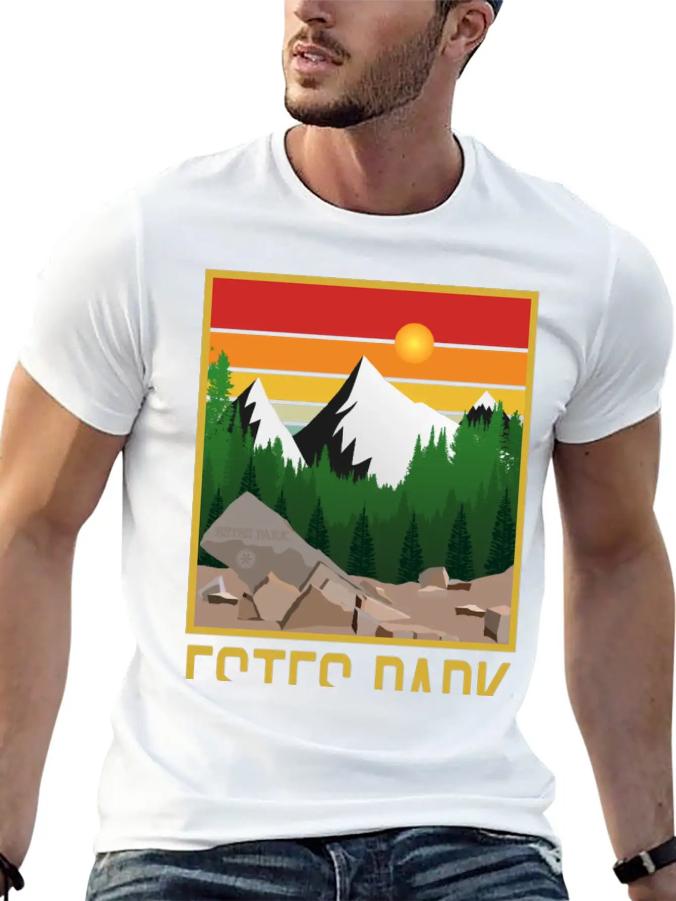 Estes Park- Colorado 1 Breathable Graphic T-Shirt – Perfect For Casual Days
