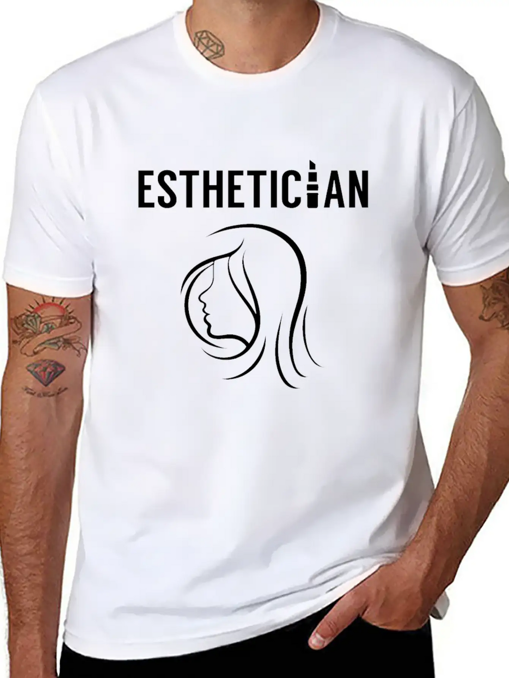 Esthetician Beautician Cosmetician Cosmetics Job Breathable Graphic T-Shirt – Perfect For Casual Days