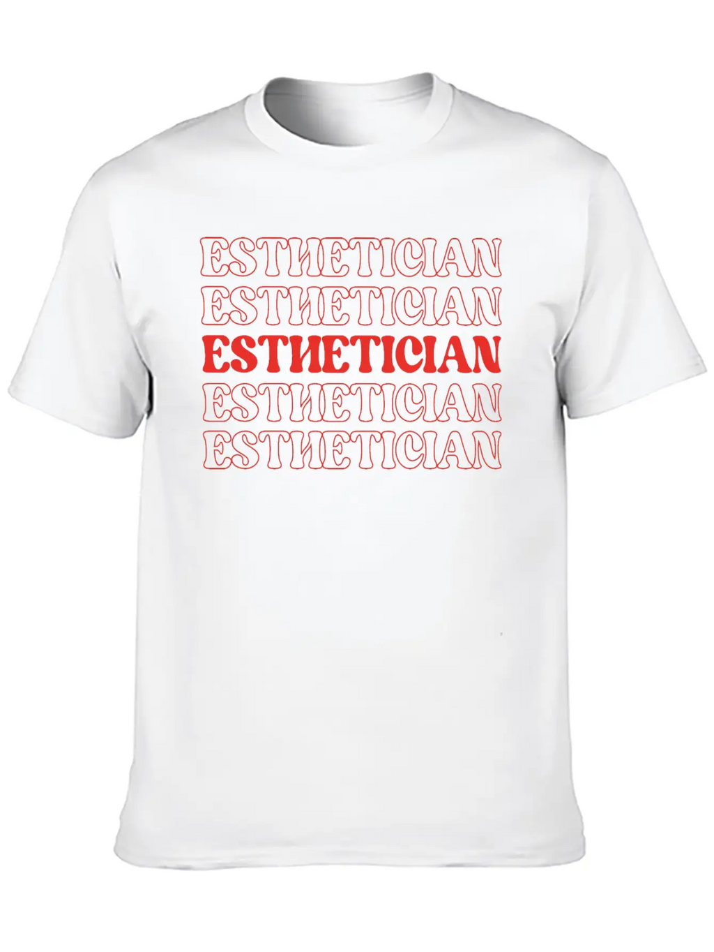 Esthetician Skincare Specialist Beauty Therapist Essential Cotton Tee For Daily Outfits – Unisex Style