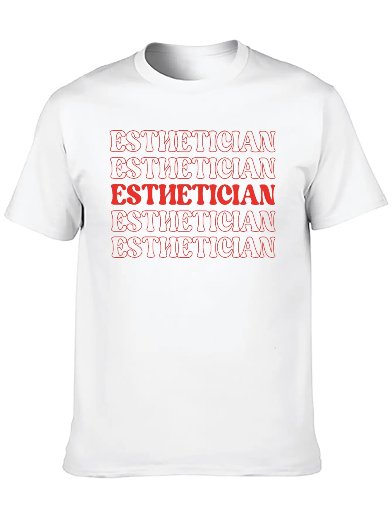 Esthetician Skincare Specialist Beauty Therapist Essential Cotton Tee For Daily Outfits – Unisex Style