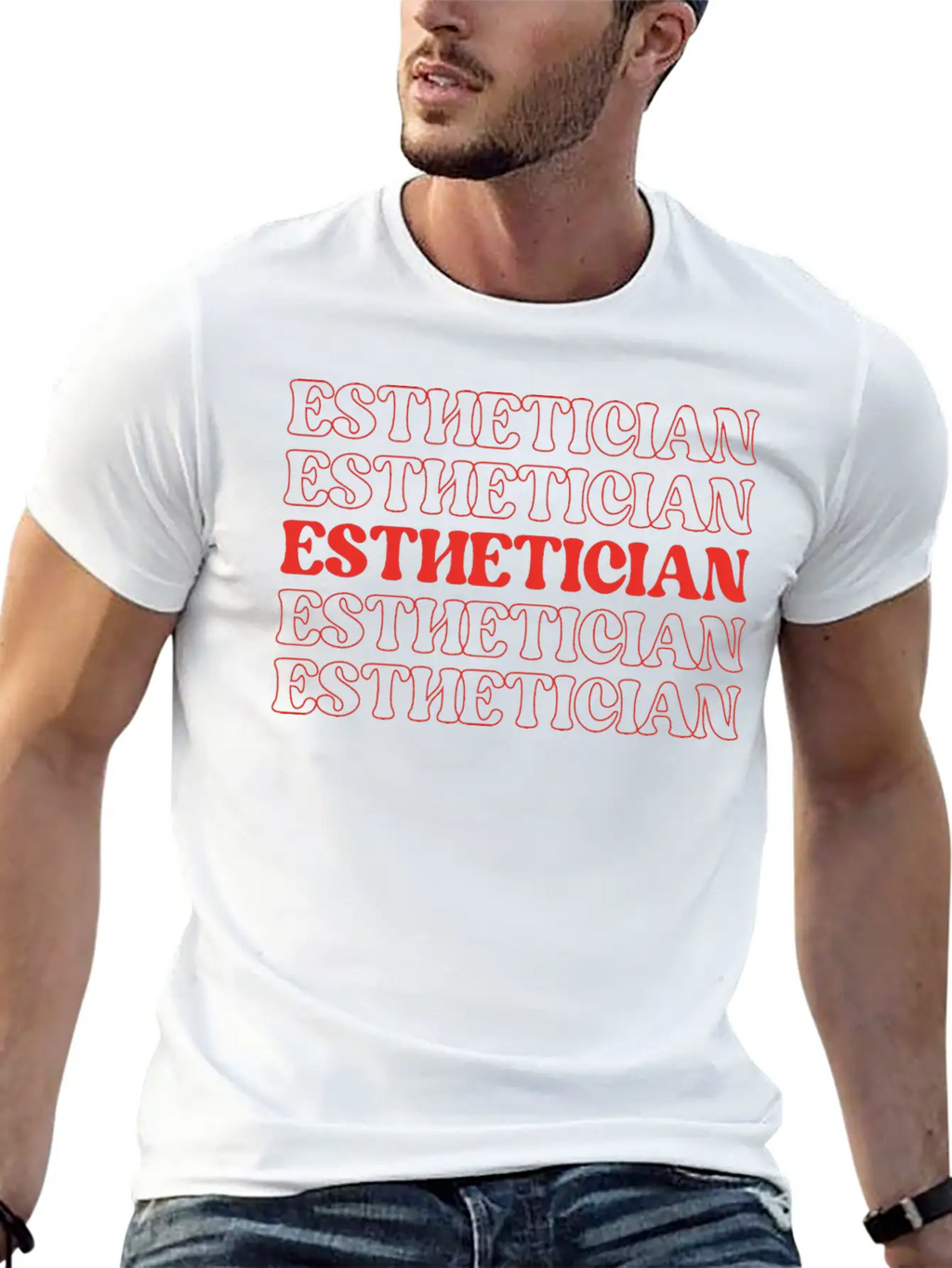Esthetician Skincare Specialist Beauty Therapist Essential Cotton Tee For Daily Outfits – Unisex Style