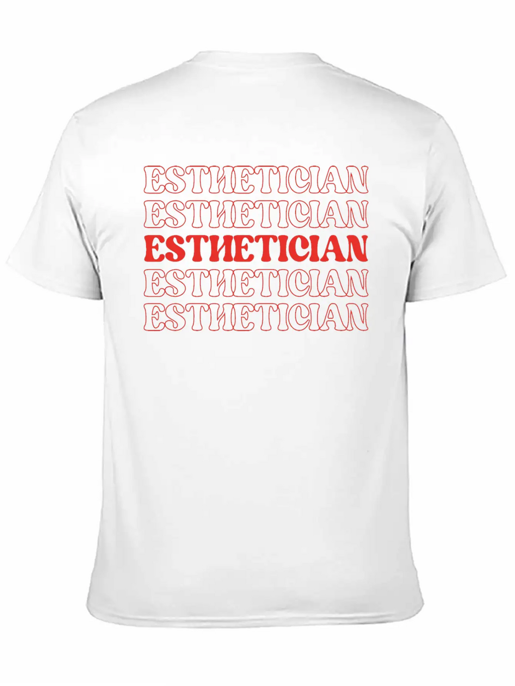Esthetician Skincare Specialist Beauty Therapist Essential Cotton Tee For Daily Outfits – Unisex Style