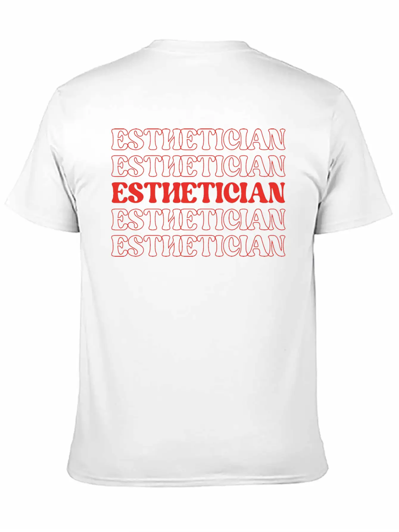 Esthetician Skincare Specialist Beauty Therapist Essential Cotton Tee For Daily Outfits – Unisex Style