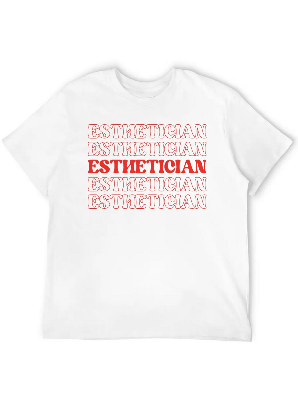 Esthetician Skincare Specialist Beauty Therapist Essential Cotton Tee For Daily Outfits – Unisex Style
