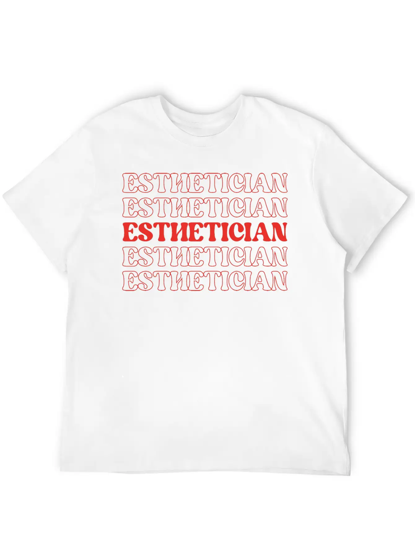Esthetician Skincare Specialist Beauty Therapist Essential Cotton Tee For Daily Outfits – Unisex Style
