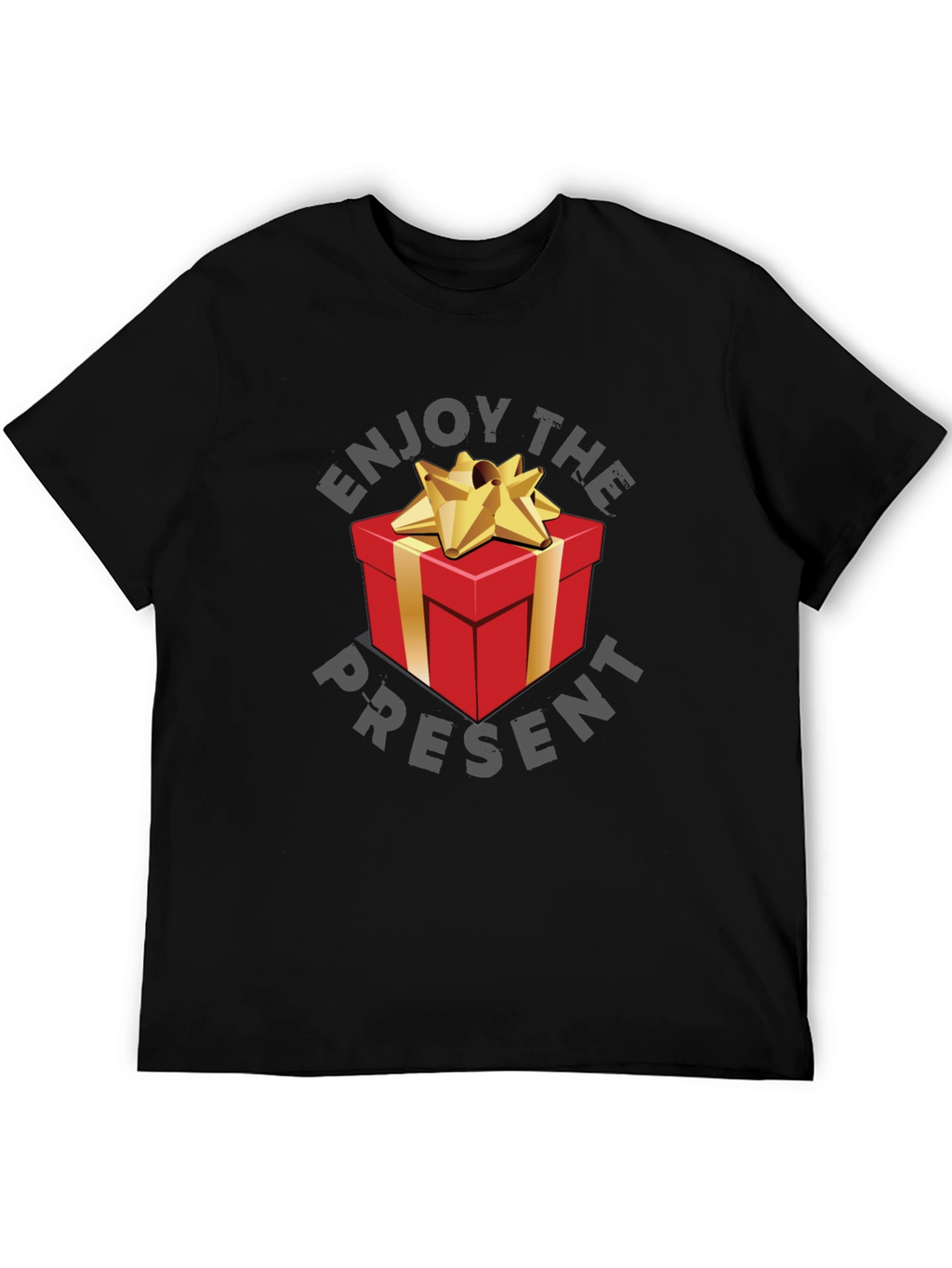 Enjoy The Present Graphic T-Shirt