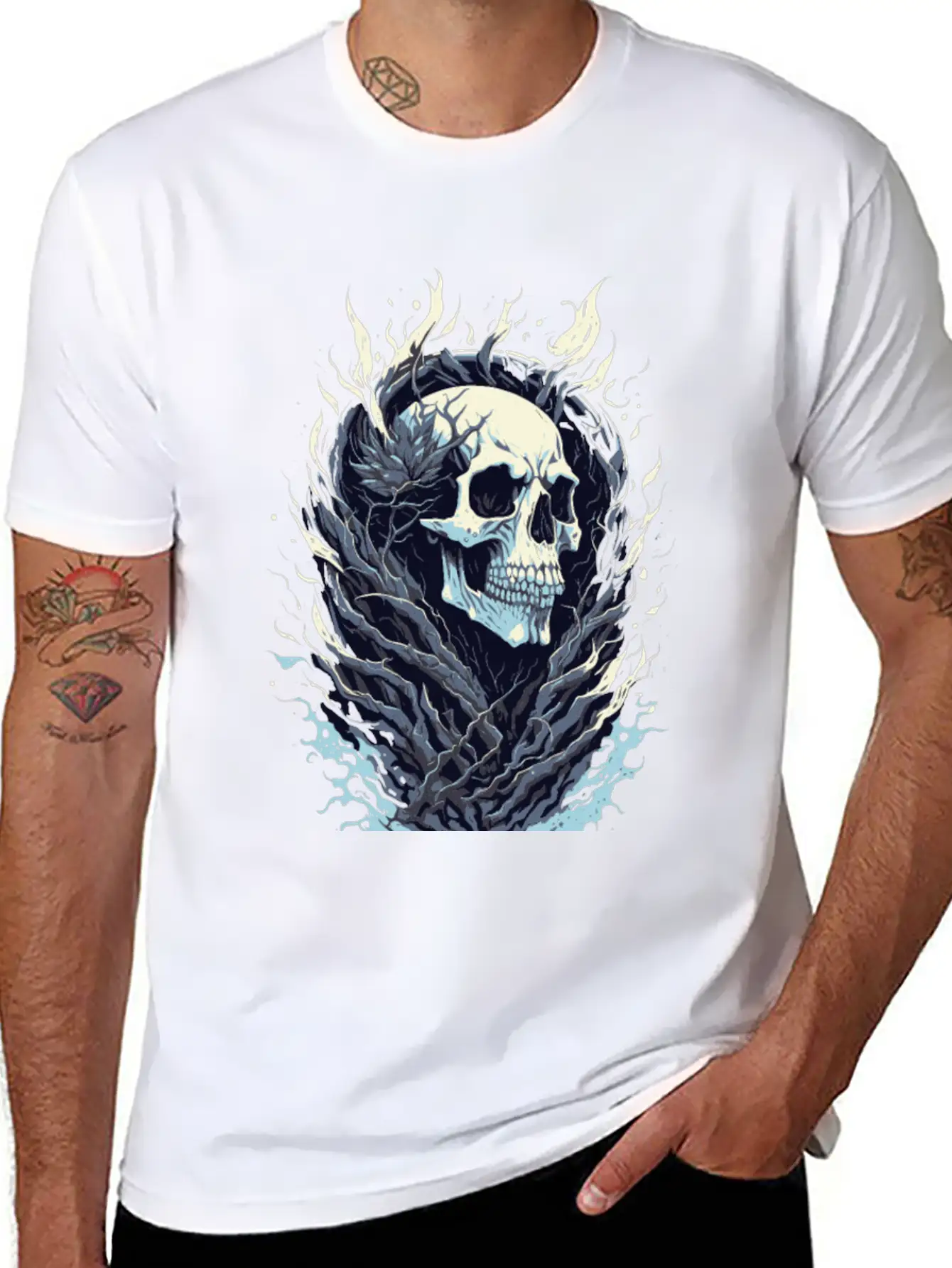 Eternal Emblem Relaxed Everyday Tee – Lightweight And Durable Cotton